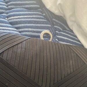 Black clutch bag, Jessica McClintock